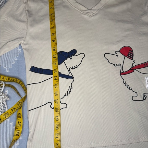 Mango Cream Graphic Tee and Skirt Set - Picture 11 of 11